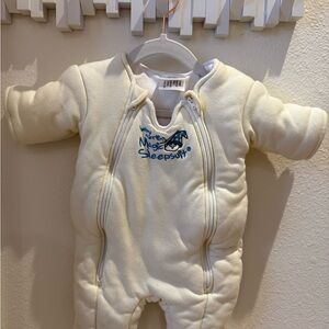 Magic Sleepsuit Cream Baby Onesie
